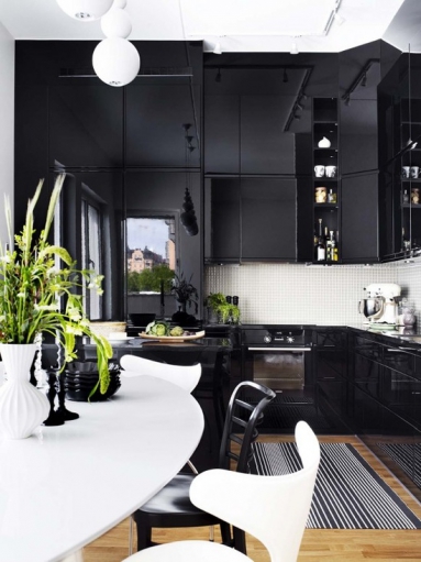 Cucine maschile monocromatiche3