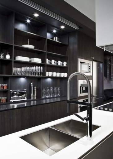 Cucine maschile monocromatiche6