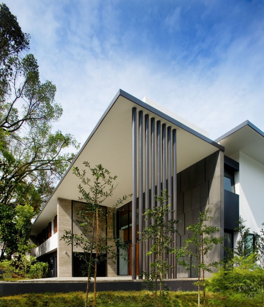 Casa moderna in armonia con il paesaggio naturale7