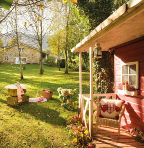 Il fascino di un casa rustica in mattoni