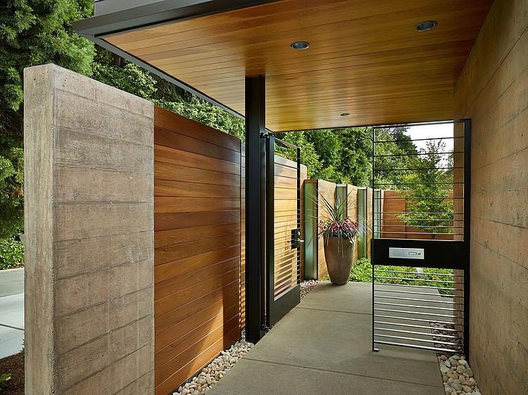 Terrazze, giardini e ampie vedute in una casa a Seattle2
