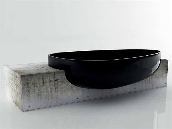 Design minimalista per vasca da bagno 4