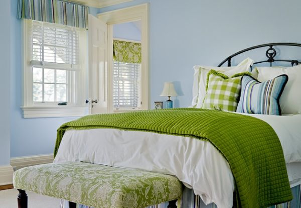 Design neutro e un "tocco di colore" verde! Controsoffitto colori neutri