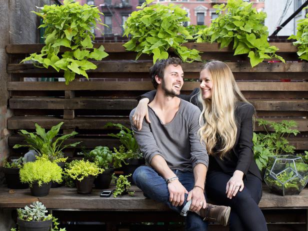 Arrangiamento per un giardino urbano di New York 2