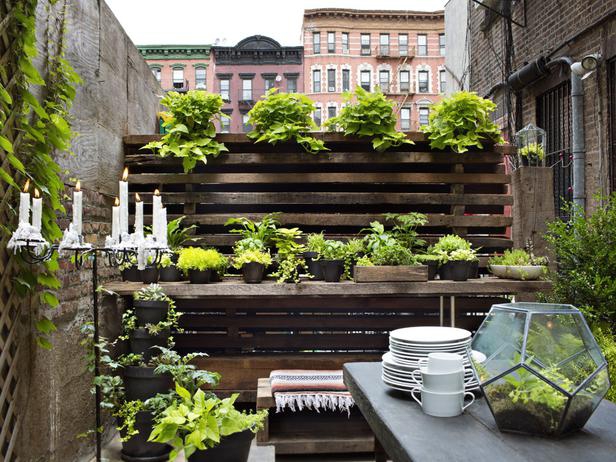 Arrangiamento per un giardino urbano di New York 3
