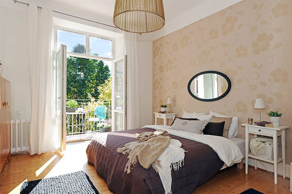 Design moderno svedese in camera da letto 12