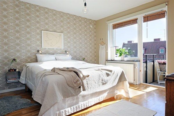 Design moderno svedese in camera da letto 25