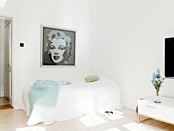 Design moderno svedese in camera da letto 26