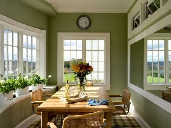 Parete camera da letto verde: per camere da letto idee e tendenze ... Parete verde salvia