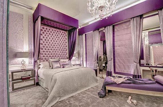 Home ideepratiche Camera da letto moderna con camino