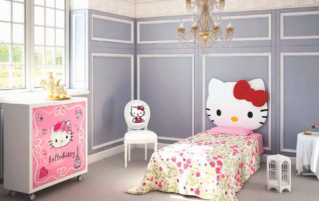 Testiere per Letto Hello Kitty - Camera da Letto per Ragazze  1