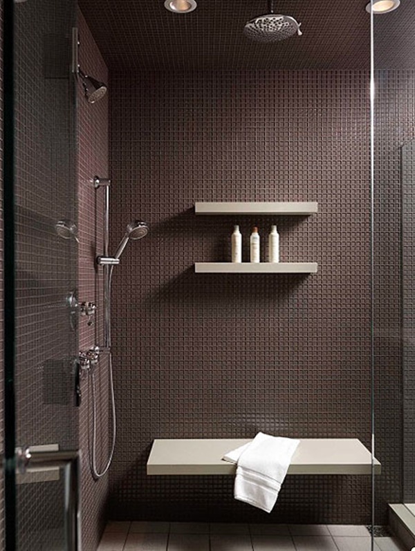 30 idee di docce contemporanee per il vostro bagno 11