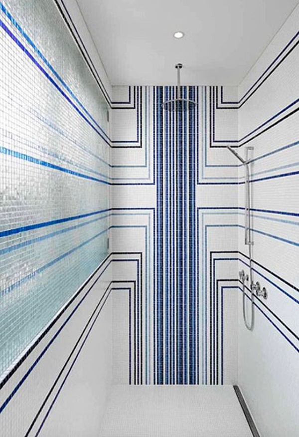 30 idee di docce contemporanee per il vostro bagno 13