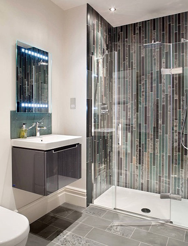 30 idee di docce contemporanee per il vostro bagno 4