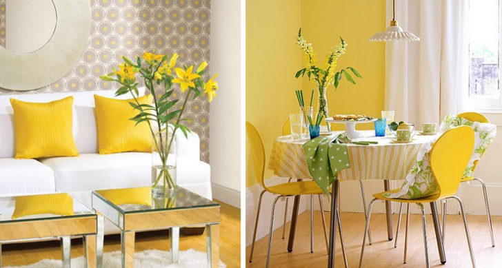 Il colore giallo per ambienti interni 3