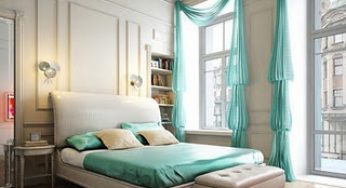 Nelle Tendenze: Colori Turchesi in Camere da Letto