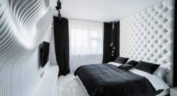 Design in Camera da Letto in Bianco & Nero